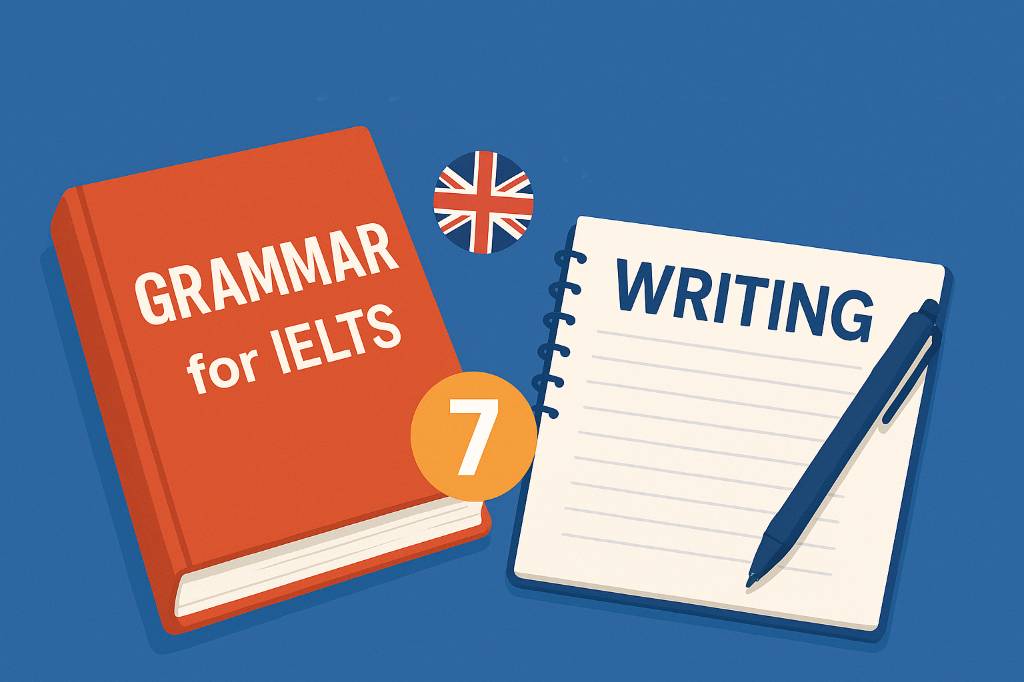 چگونه گرامر ضروری برای نمره ۷ در رایتینگ آیلتس را یاد بگیریم؟